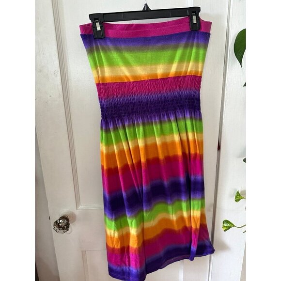 Chesley women’s size small striped tube top dress - Picture 7 of 8